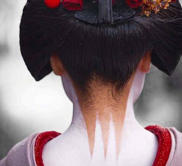 geisha neck