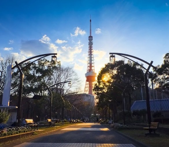 Tokyo Tower in Shiba park No.4