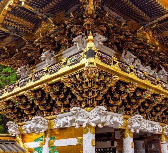 Yomeimon gate at Nikko Toshogu shrine